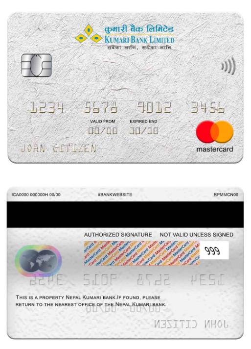Nepal Kumari Bank mastercard